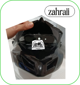 فلاپ چراغ پلاک (قاب پلاک ) موتور سیکلت زونتس